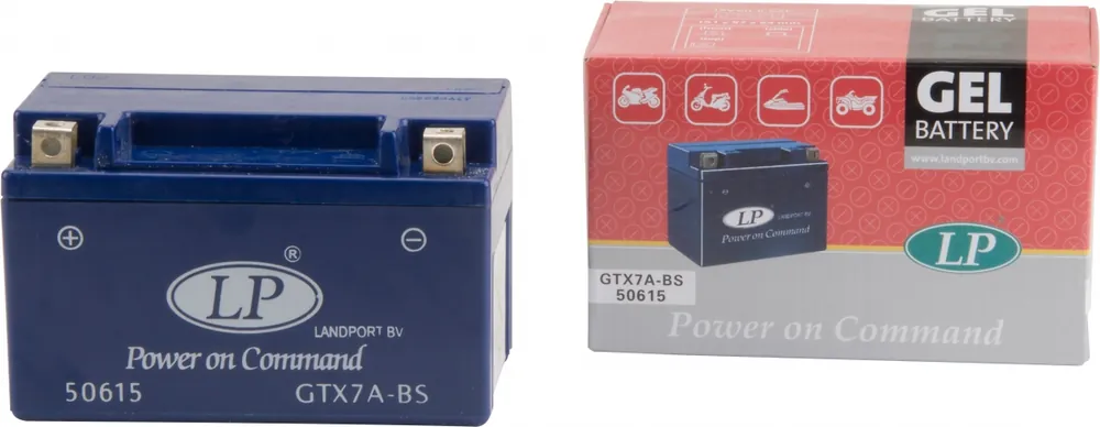 Gecertificeerd LANDPORT - LTX7A-4 50615 GEL - Batteries - WET CHARGED